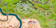 Watch out for snipers on the high ground west of Colossal Cactus (Image via Fortnite.GG)